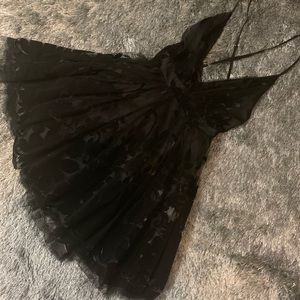 Black Short Beautiful Dress